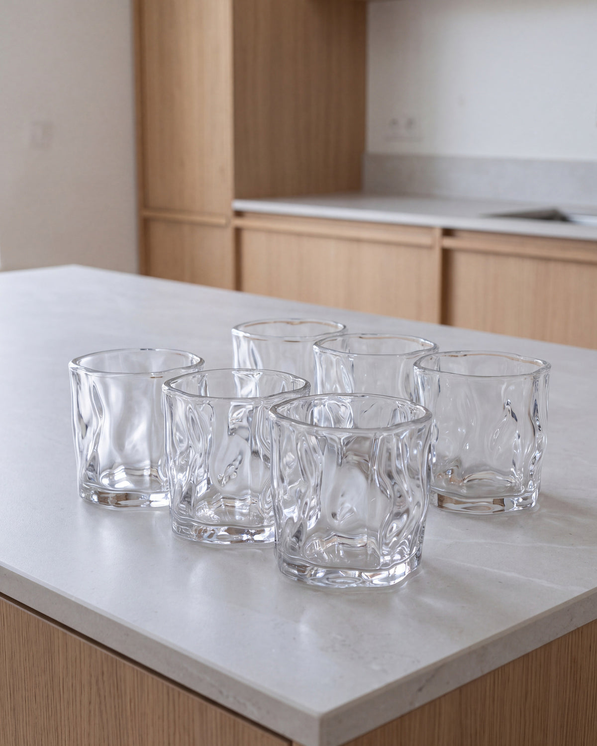 Diamond clear glas