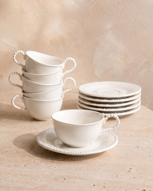 Pearly Koffieset |6 persoons |175 ml