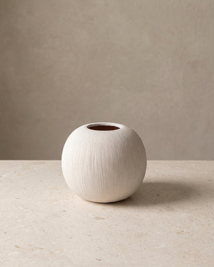 Terracotta Vaas - Rond - 18cm