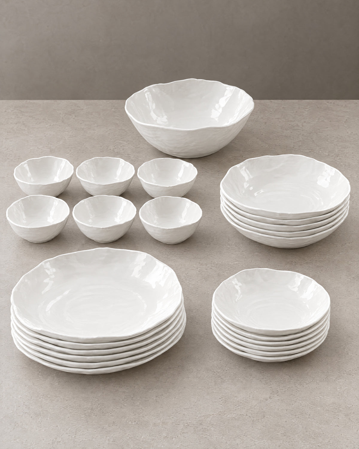 Atelier - Serviesset - 25 Delig - Wit
