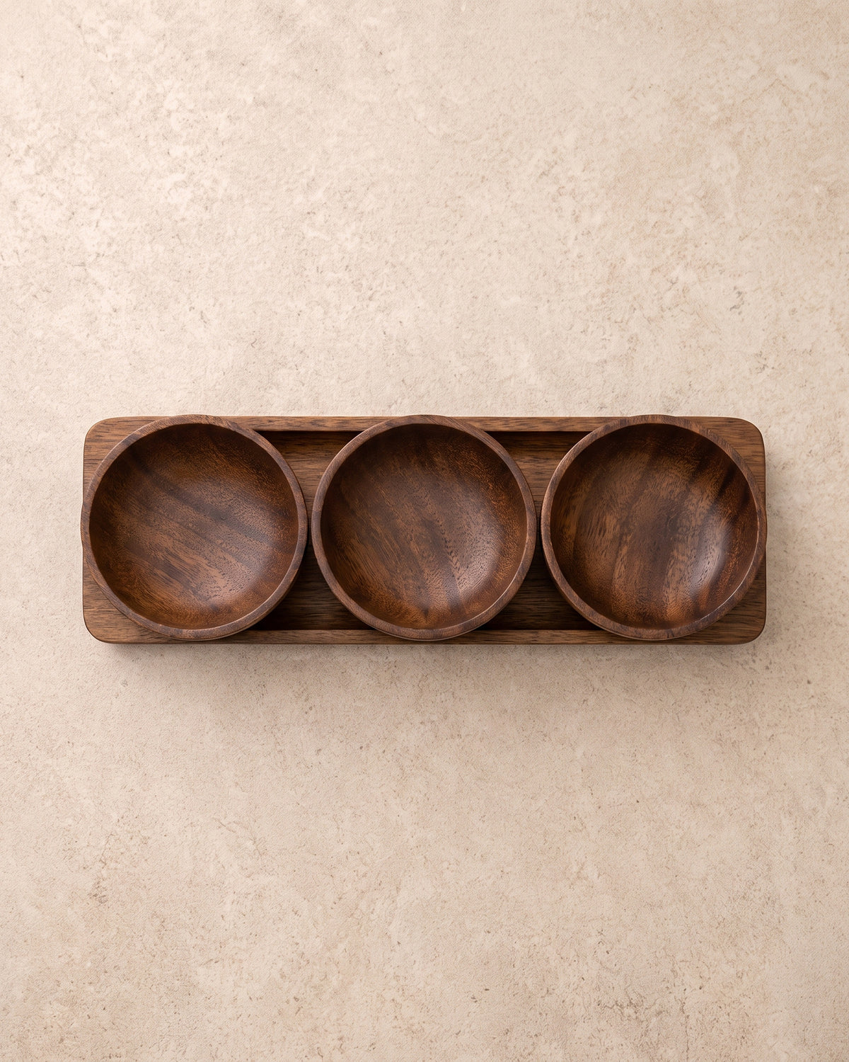 Elore Acacia Snackset Rond 3 - Delig