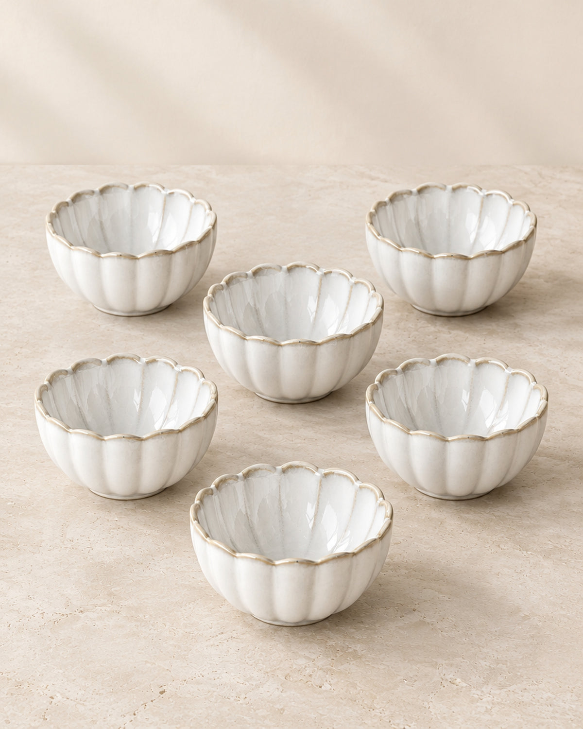 Bloomy Lotus sausschaaltjes | 6 stuks | 9 cm
