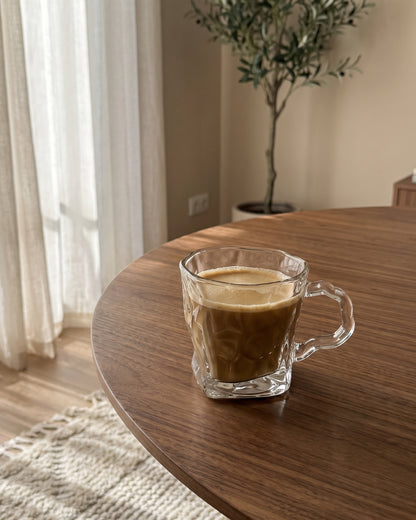 Diamond Clear - Mug Glass - 6 Stuks